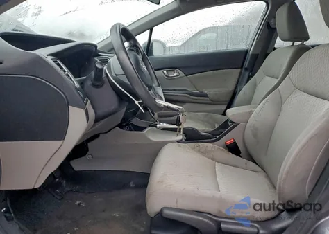 2014 Honda Civic Lx из США, поврежденный, VIN 2HGFB2F57EH543241